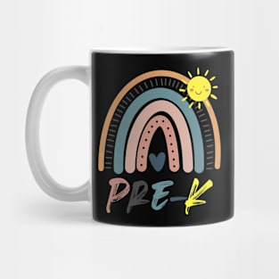 Pre-K Back To School Boys & Girls Pre-Kindergarten Student Teacher Mug